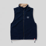 可逆的羊毛背心