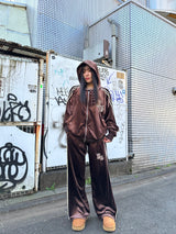 NG拉鍊絲絨連帽衫