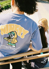 9090 x厘米協作徽標T卹