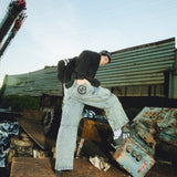 “ N”化學洗牛仔布