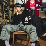 “ N”化學洗牛仔布