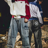 “ N”化學洗牛仔布