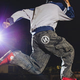 “ N”化學洗牛仔布