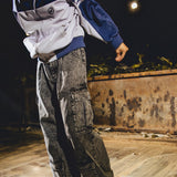 “ N”化學洗牛仔布