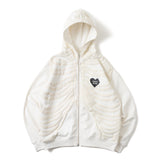 Bone Zip Hoodei