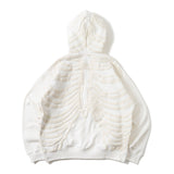 Bone Zip Hoodei