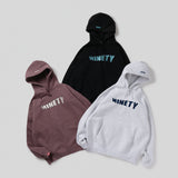 波浪徽標連帽衫