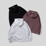 波浪徽標連帽衫