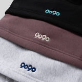 波浪徽標連帽衫