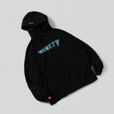 波浪徽標連帽衫