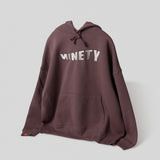 波浪徽標連帽衫