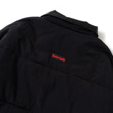 student apathy leather collar fake down jacket