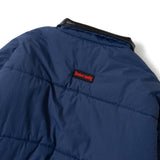 student apathy leather collar fake down jacket