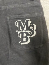 MSB EMBROIDERY DENIM PT