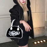 NOPE GIRL enamel bag