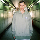 9090條紋長polo襯衫