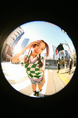 NG Checkered Knit Vest