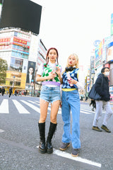 NG Checkered Knit Vest