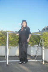 이중 무릎 바지