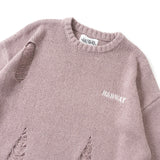 Damege 로고 니트