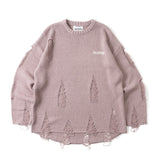 Damege 로고 니트