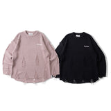 Damege 로고 니트