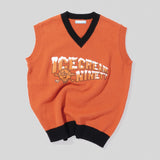 9090 × ICECREAM Knit vest