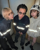 두 얼굴 로고 트랙 자켓