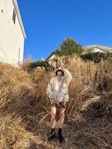 두 얼굴 로고 트랙 자켓