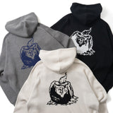 YS zip knit hoodie