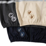 두 얼굴 로고 트랙 자켓