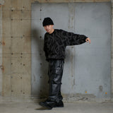 FAUX LEATHER WIDE M47 Pants