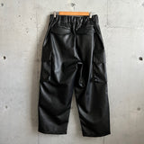 FAUX LEATHER WIDE M47 Pants