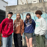 YS蝴蝶徽標船員頸編織