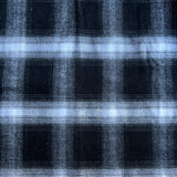 ombre檢查拉鍊鬆散的襯衫