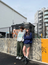 YS蝴蝶徽標船員頸編織