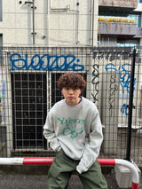 YS蝴蝶徽標船員頸編織