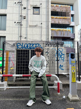 YS蝴蝶徽標船員頸編織