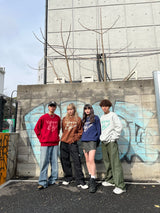 YS蝴蝶徽標船員頸編織