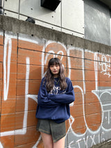 YS蝴蝶徽標船員頸編織