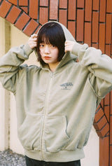 INSIDEOUT PIGMENT ZIP FOODIE