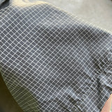 格子寬雪迷彩褲