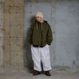 格子寬雪迷彩褲