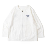 非領撕裂拉鍊襯衫