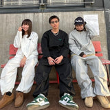 非領撕裂拉鍊襯衫