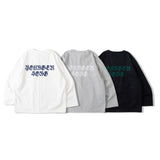 非領撕裂拉鍊襯衫