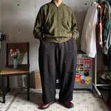 봄 이중 무릎 슬랙