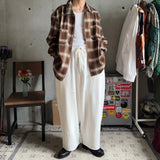 봄 이중 무릎 슬랙