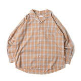 Cutoff Ombre CHECK SHIRT