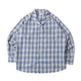 Cutoff Ombre CHECK SHIRT